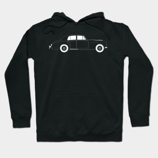 Phantom III White Outline Hoodie